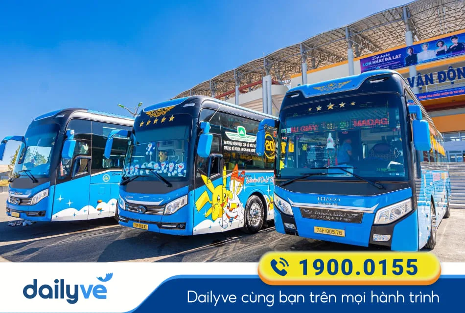 Nhà xe Tân Quang Dũng từ Huế đi Cam Ranh