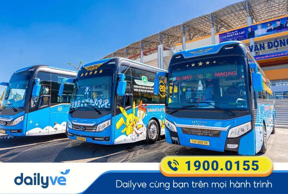 Nhà xe Tân Quang Dũng từ Nha Trang đi Quảng Trị