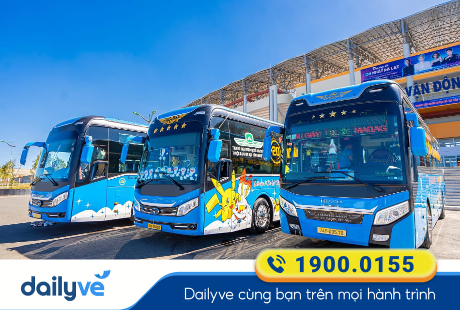 Nhà xe Tân Quang Dũng từ Đức Trọng đi Huế