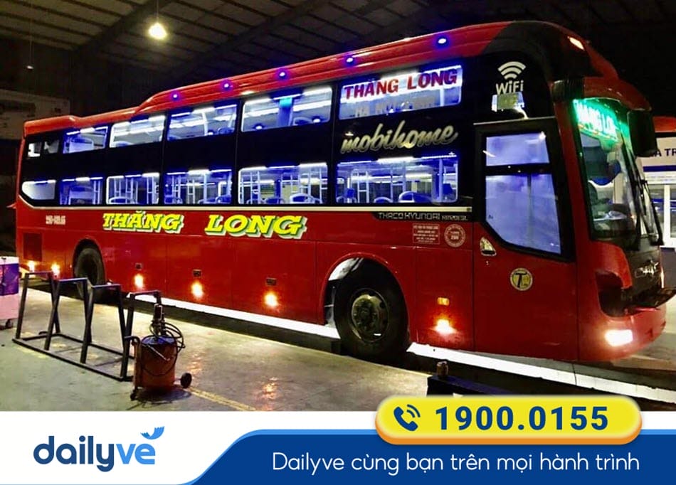 Nhà xe Thăng Long từ Vinh đi Bến xe Nước Ngầm