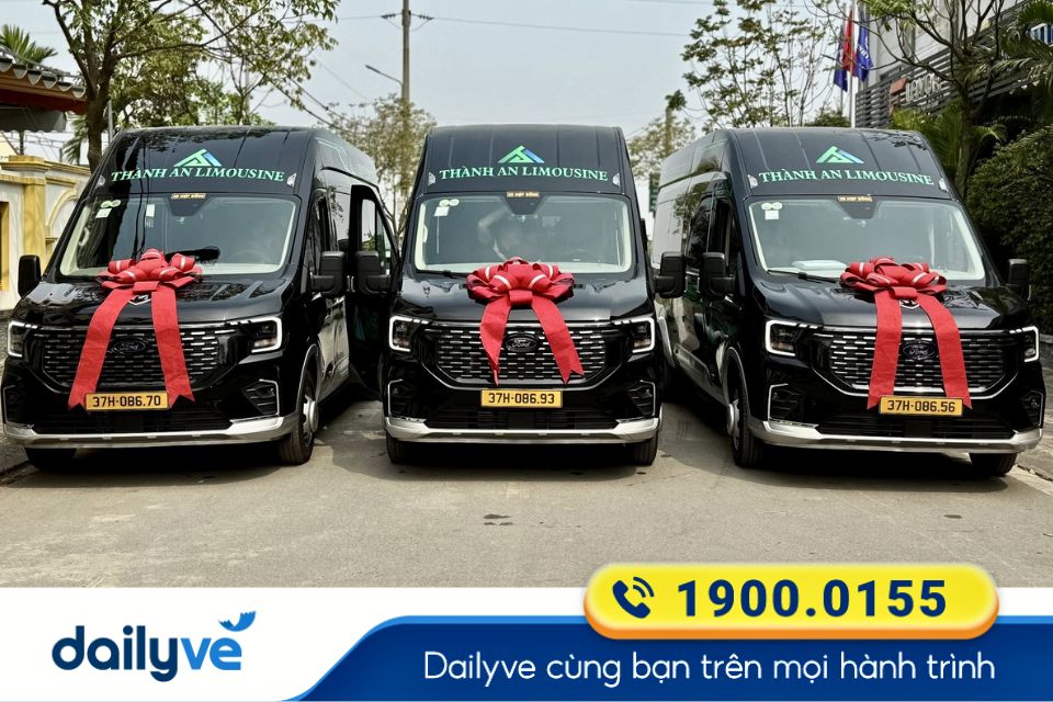 Nhà xe Thành An Limousine từ Tuần Châu đi Hà Nội 