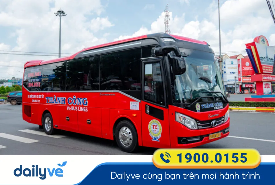Nhà xe Thành Công từ Bà Rịa đi Bình Phước