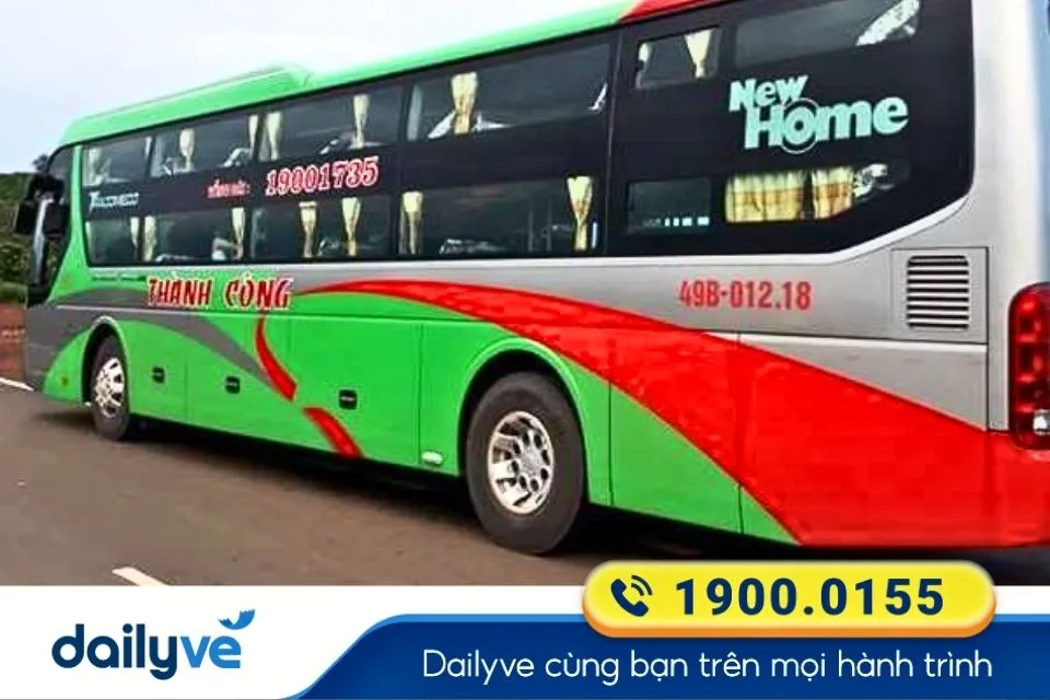 Nhà xe Thành Công (Lâm Đồng) từ Đức Trọng đi Buôn Ma Thuột