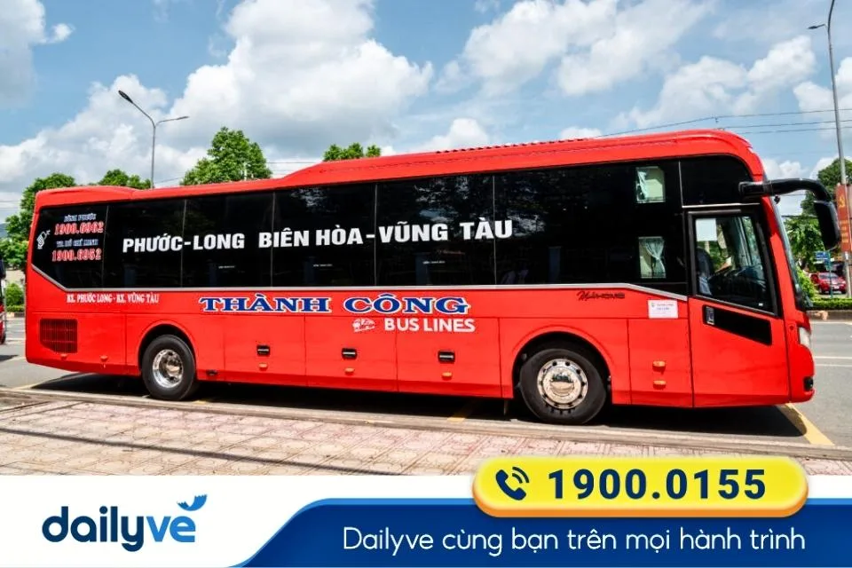 Nhà xe Thành Công từ Bù Đăng đi Vũng Tàu
