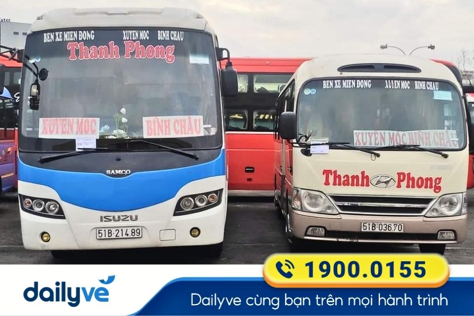 Nhà xe Thanh Phong (Xuyên Mộc) từ Bà Rịa đi Đồng Nai