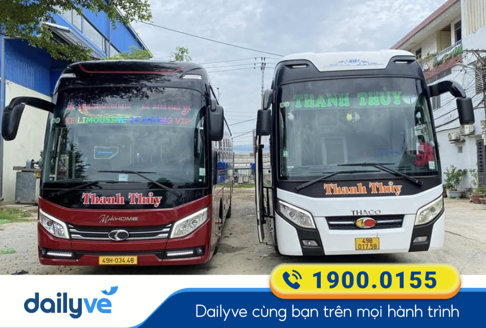 Nhà xe Thanh Thủy từ Quảng Ngãi đi Đà Lạt