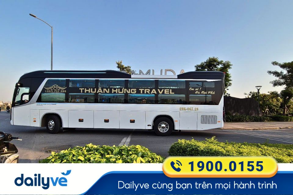 Nhà xe Thuận Hưng Travel chạy tuyến Nghệ An - Quảng Ngãi