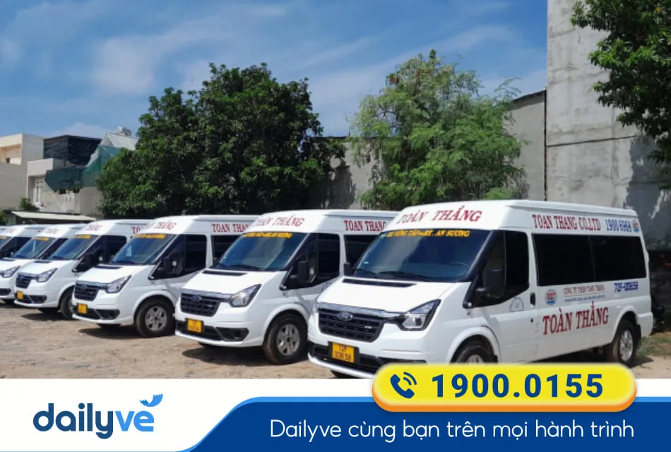 Nhà xe Toàn Thắng - Vũng Tàu từ Vũng Tàu đi Bến xe Miền Tây