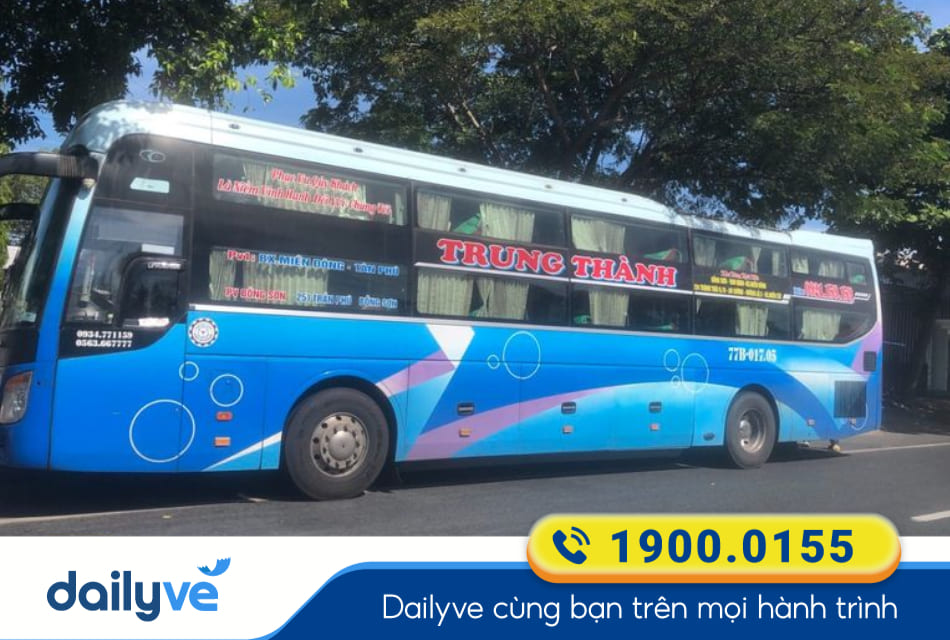 Nhà xe Trung Thành từ Bến xe Miền Đông đi Nha Trang