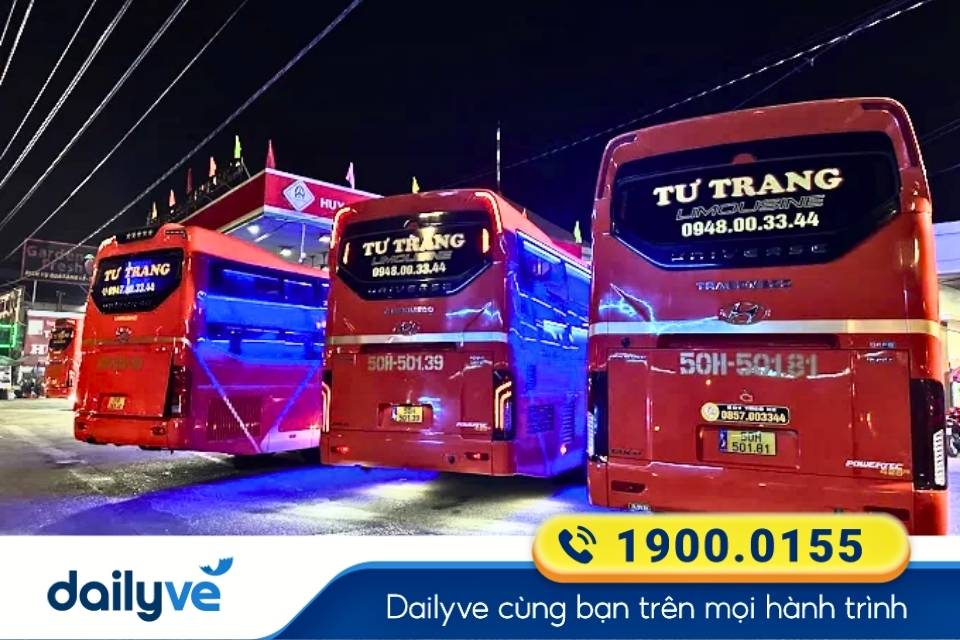 Nhà xe Tư Trang chạy tuyến Tân Bình đi Đắk Lắk