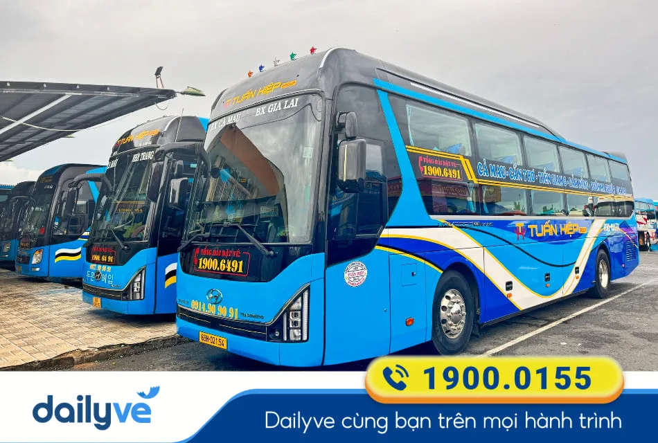 Nhà xe Tuấn Hiệp từ Cần Thơ đi Bến Cát