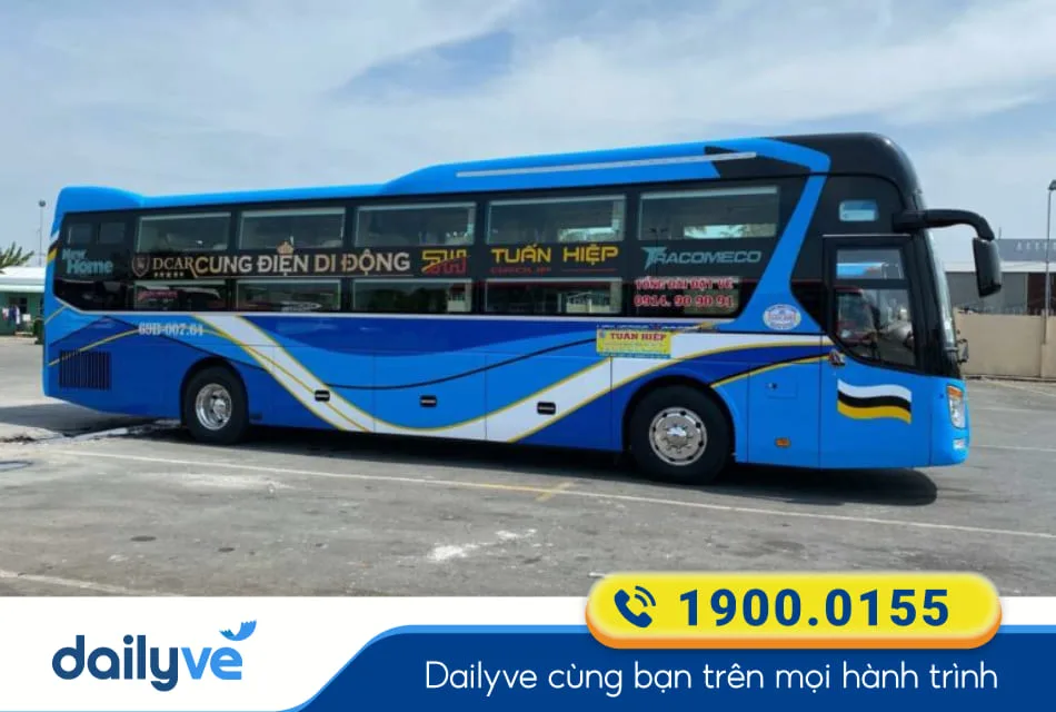 Nhà xe Tuấn Hiệp từ Mỹ Tho đi Vũng Tàu