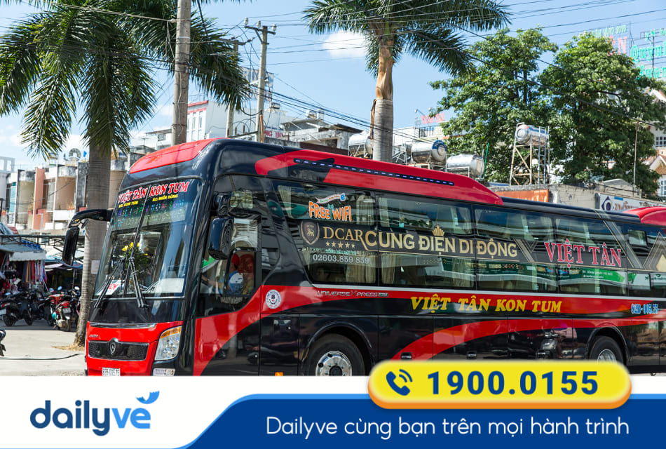 Nhà xe Việt Tân từ Quảng Nam đi Bến xe Nước Ngầm