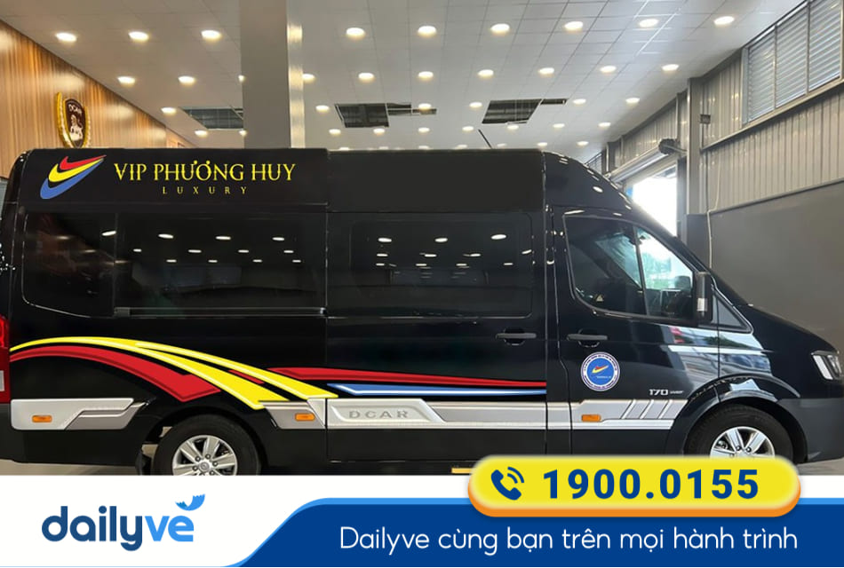 Nhà xe Vip Phương Huy Luxury từ Hà Đông đi Hải Phòng