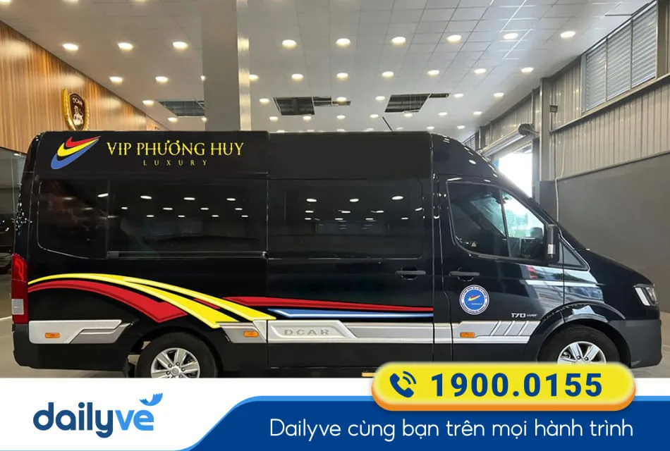 Nhà xe Vip Phương Huy Luxury từ Hải Phòng đi Gia Lâm