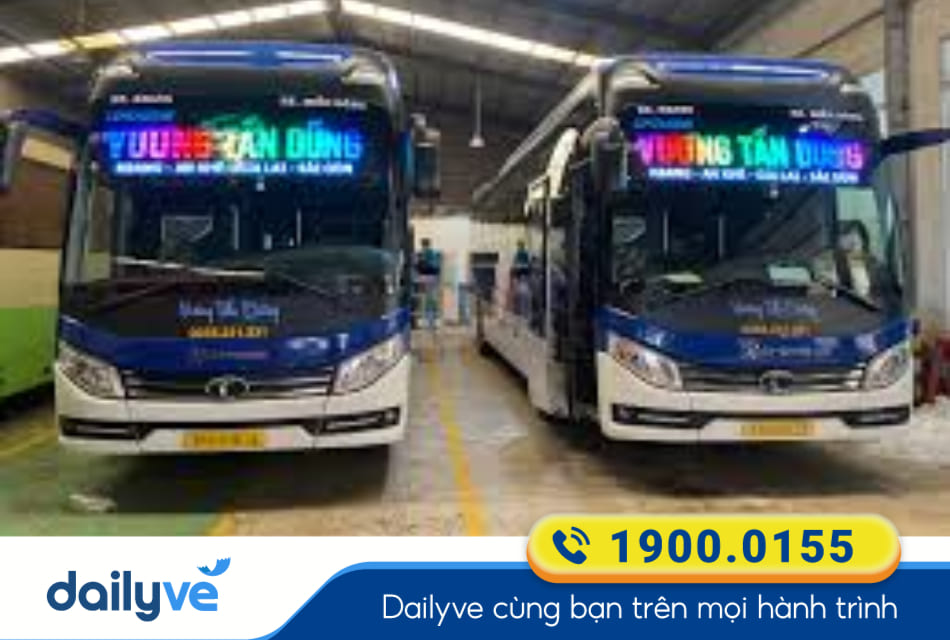 Nhà xe Vương Tấn Dũng từ Bình Dương đi Gia Lai