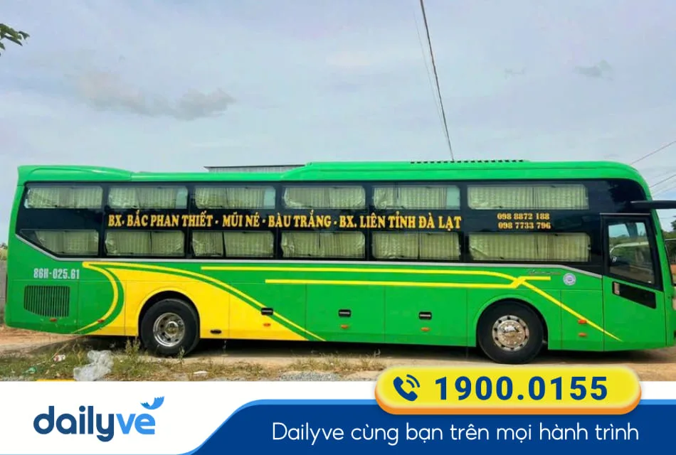 Nhà xe Xuân Pha từ Mũi Né đi Đà Lạt