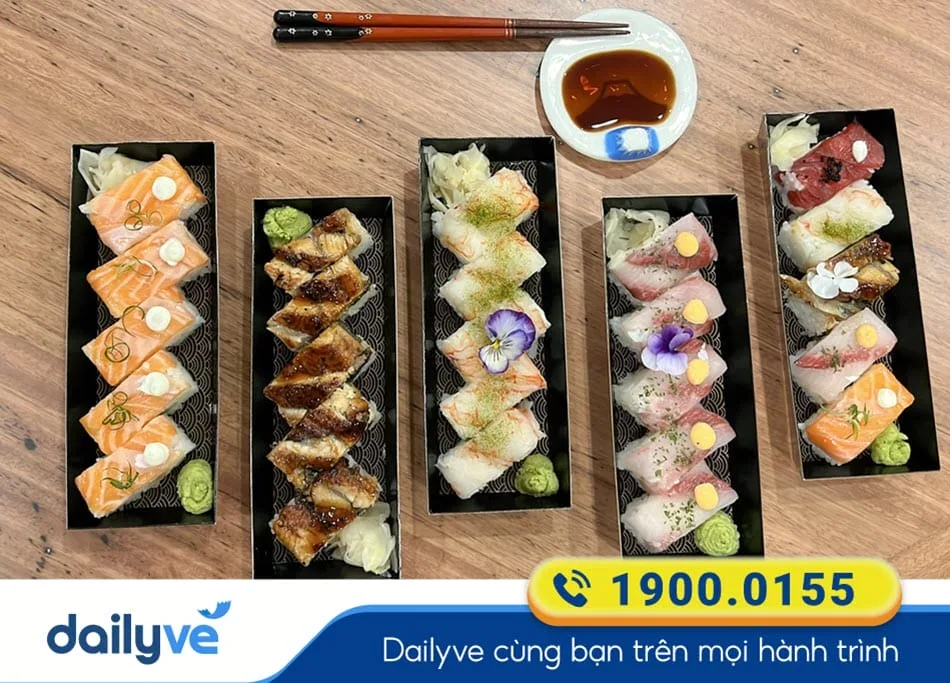 Oshi Sushi - Hương vị truyền thống Nhật Bản