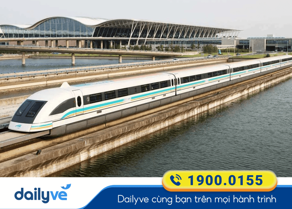 Phương tiện tàu điện ngầm di chuyển từ Sân bay Trung Quốc