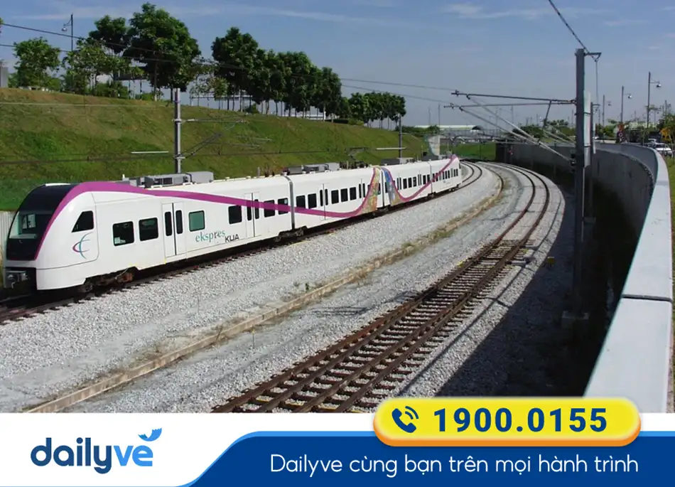 Tàu KLia Ekspres - Phương tiện di chuyển thuận tiện từ Sân bay Kuala Lumpur