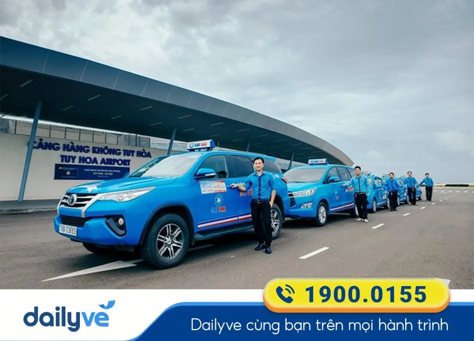 Taxi - Phương tiện di chuyển tiện lợi từ sân bay Tuy Hòa