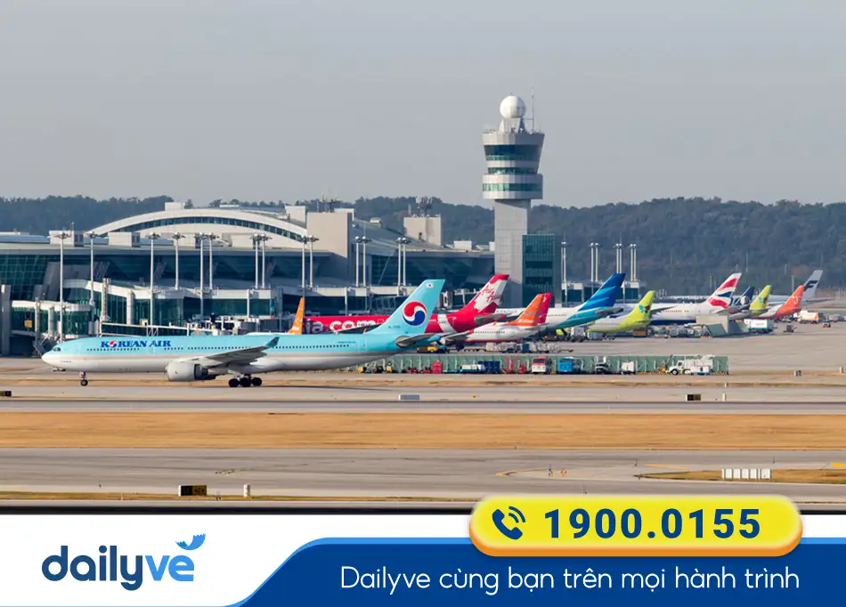 Thông tin chặng bay Tp Hồ Chí Minh đi Hàn Quốc