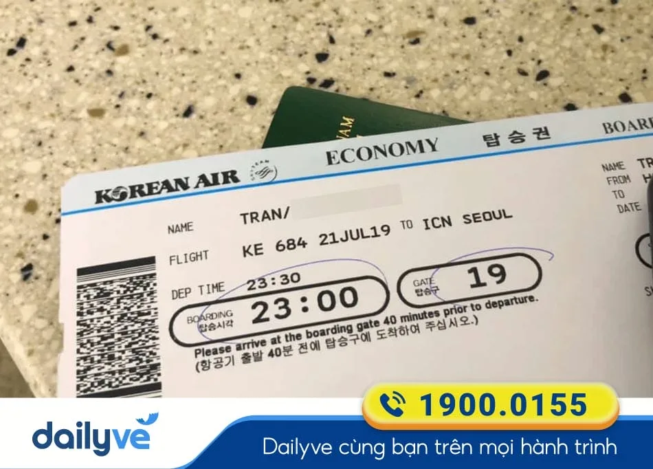 Vé máy bay Hà Nội đi Hàn Quốc