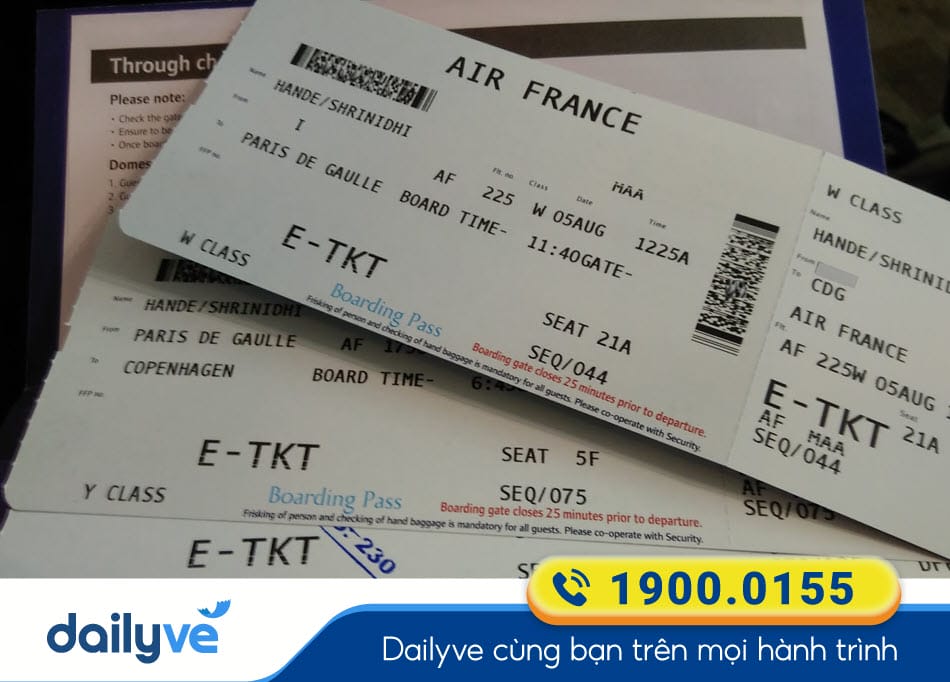 Vé máy bay Hà Nội đi Paris