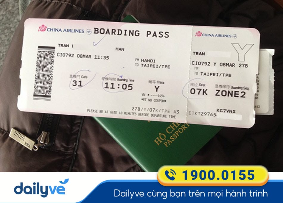 Vé máy bay từ Tp HCM đi Đài Loan