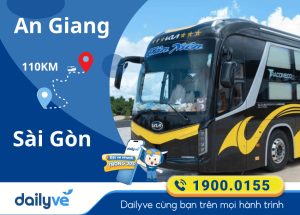 Vé xe từ An Giang đi Sài Gòn