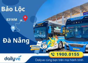 Vé xe từ Bảo Lộc đi Đà Nẵng