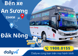 Vé xe từ Bến xe An Sương đi Đắk Nông