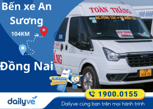 Vé xe từ Bến xe An Sương đi Đồng Nai