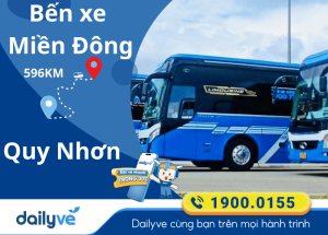 Vé xe từ Bến xe Miền Đông đi Quy Nhơn