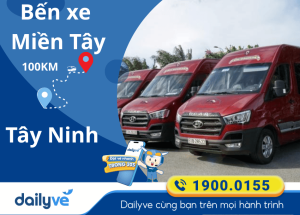 Vé xe từ Bến xe Miền Tây đi Tây Ninh