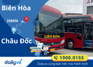Vé xe từ Biên Hòa đi Châu Đốc
