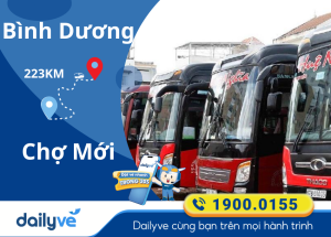 Vé xe từ Bình Dương đi Chợ Mới