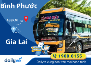 Vé xe từ Bình Phước đi Gia Lai