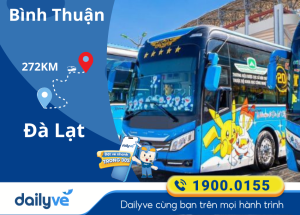 Vé xe từ Bình Thuận đi Đà Lạt