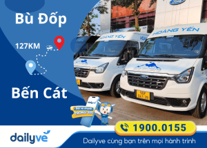 Vé xe từ Bù Đốp đi Bến Cát