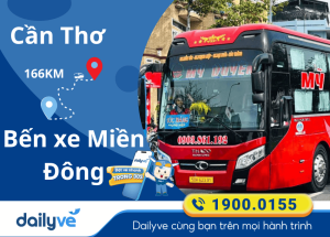 Vé xe từ Cần Thơ đi Bến xe Miền Đông