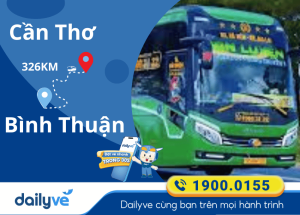 Vé xe từ Cần Thơ đi Bình Thuận
