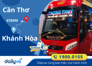 Vé xe từ Cần Thơ đi Khánh Hòa