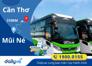 Vé xe từ Cần Thơ đi Mũi Né