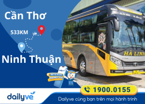 Vé xe từ Cần Thơ đi Ninh Thuận