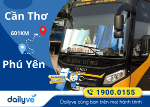 Vé xe từ Cần Thơ đi Phú Yên