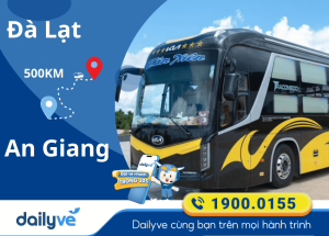 Vé xe từ Đà Lạt đi An Giang
