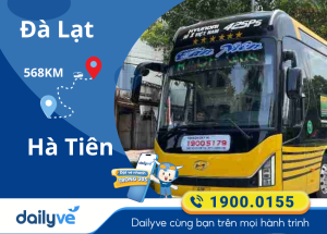 Vé xe từ Đà Lạt đi Hà Tiên