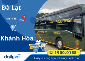 Vé xe từ Đà Lạt đi Khánh Hòa