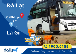 Vé xe từ Đà Lạt đi La Gi